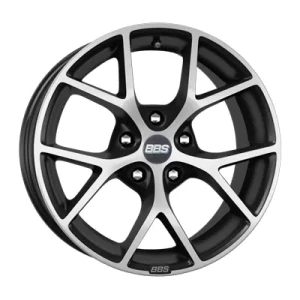 BBS Sr Vulcano Grey Diamond Righted 8x18 ET 44 5/120 Alufelge Grau