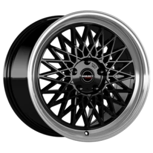 Borbet B Black Rim Polished 8.5x19 ET 25 5/112 Alufelge Schwarz