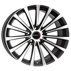 Borbet Blx Black Polished Matt 8.5x19 ET 40 5/114.3 Alufelge Schwarz
