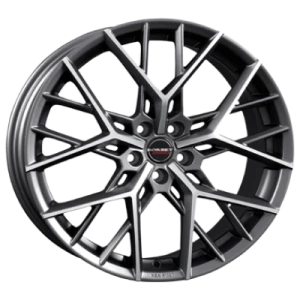 Borbet By Titan Polished Matt 8.5x21 ET 40 5/114.3 Alufelge Grau