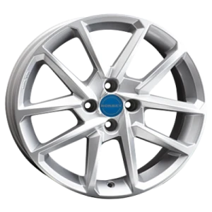 Borbet N Crystal Silver 7x17 ET 44 4/100 Alufelge Silber