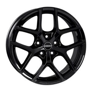 Borbet Y Black Glossy 8.5x20 ET 40 5/120 Alufelge Schwarz