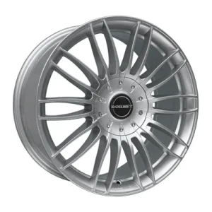 Borbet Cw3 Sterling Silver 9x21 ET 37 5/120 Alufelge Silber
