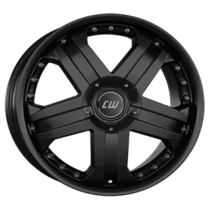 Borbet Cwb Black Matt 8x18 ET 50 6/130 Alufelge Schwarz