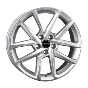 Borbet N Crystal Silver 6.5x17 ET 39 5/112 Alufelge Silber