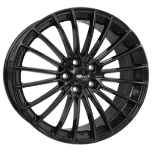 Brock B24 Black Gloss 8.5x20 ET 45 5/108 Alufelge Schwarz