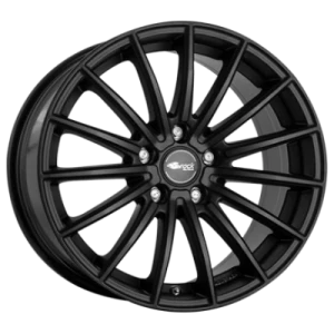 Brock B36 Satin Black Matt 7.5x17 ET 35 5/112 Alufelge Schwarz