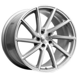 Brock B37 Crystal Silver Fully Polished 8x18 ET 45 5/112 Alufelge Silber
