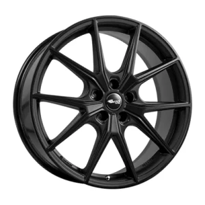 Brock B40 Satin Black Matt 9x19 ET 24 5/108 Alufelge Schwarz