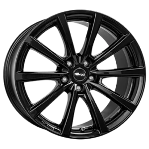 Brock B32 Black Gloss 8.5x19 ET 38 5/114.3 Alufelge Schwarz