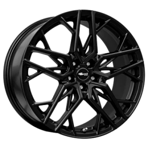 Brock B44 Satin Black Matt 8.5x19 ET 35 5/112 Alufelge Schwarz