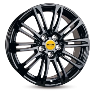 MAM Wheels A4 Black Painted 8x19 ET 30 5/112 Alufelge Schwarz