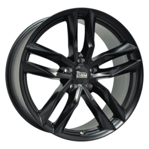 MAM Wheels Rs3 Matt Black Painted 8x18 ET 30 5/112 Alufelge Schwarz