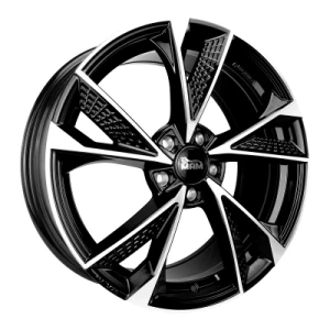 MAM Wheels Rs6 Black Front Polish 7x16 ET 38 5/108 Alufelge Schwarz
