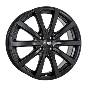 Platin P69 Black Matt 8x18 ET 50.1 5/120 Alufelge Schwarz