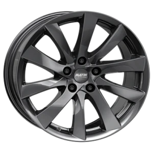 Platin P106 Dark Anthracite 9.5x19 ET 45 5/114.3 Alufelge Grau