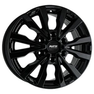Platin P86 Black Glossy 8x20 ET 55 6/139.7 Alufelge Schwarz