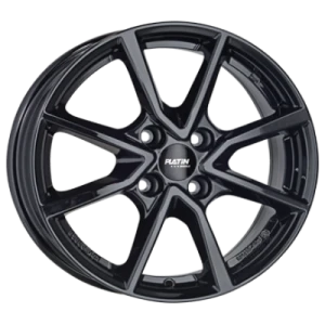 Platin P95 Diamond Black 6.5x16 ET 37.5 4/108 Alufelge Schwarz
