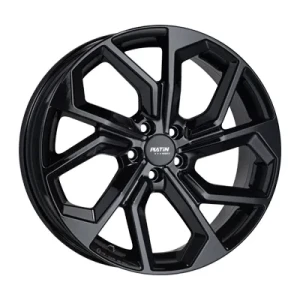 Platin P97 Black Glossy 7.5x19 ET 43.5 5/108 Alufelge Schwarz