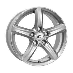 RC Design Rc24 Crystal Silver 6.5x16 ET 40 5X110 Alufelge Silber