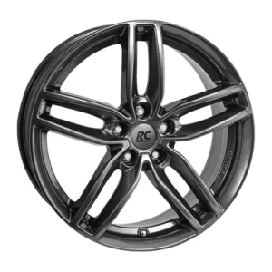 RC Design Rc29 Dark Sparkle 7.5x17 ET 51 5X112 Alufelge Grau