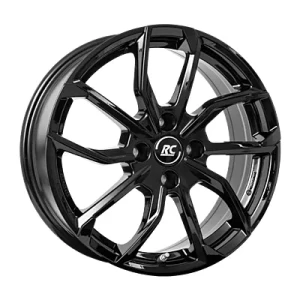 RC Design Rc34 Black Gloss 6.5x17 ET 32 4X108 Alufelge Schwarz