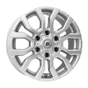 RC Design Rc35 Crystal Silver 6.5x16 ET 50 6/120 Alufelge Silber