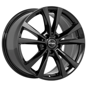 Rial M12x Diamond Black 9x20 ET 35 5/112 Alufelge Schwarz