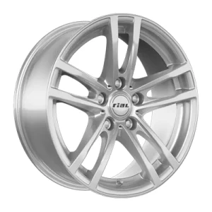 Rial X10 Polar Silver 7x18 ET 22 5/112 Alufelge Silber