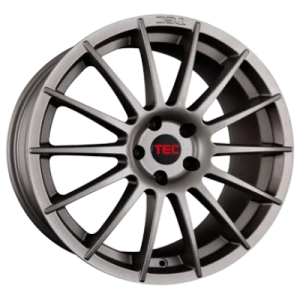TEC Speedwheels As2 Gun Metal 7x17 ET 18 4/108 Alufelge Grau