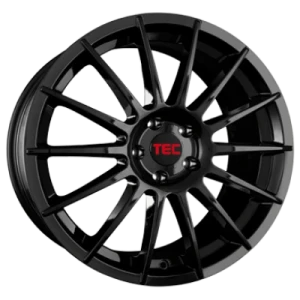 TEC Speedwheels As2 Glossy Black 7.5x17 ET 45 5/112 Alufelge Schwarz