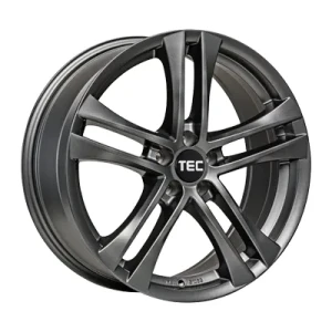 TEC Speedwheels As4 Gun Metal 7x16 ET 38 5/112 Alufelge Grau