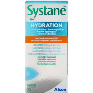 Systane Hydration Komfortøjendråber Medicinsk udstyr 10 ml