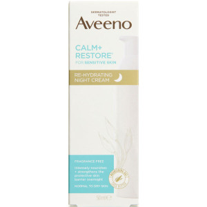 Aveeno Face Calm+Restore Re-Hydrating Night Cream 50 ml