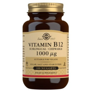 SOLGAR VITAMIN B12 1000µG Kosttilskud 100 stk