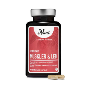Nani Muskler & Led Kosttilskud 90 stk
