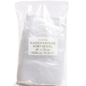 Badeovertræk Kort 40x70 cm 10 stk