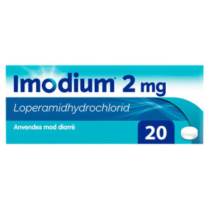Imodium 2 mg 20 stk Tabletter