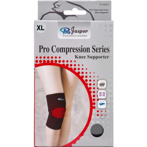 Jasper Pro Compression Knæbandage Natur X-Large 1 par