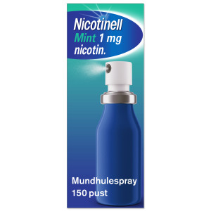 Nicotinell Mint 1 mg/pust 150 dosis Mundhulespray, opløsning