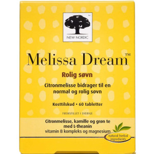 New Nordic Melissa Dream Kosttilskud 60 stk