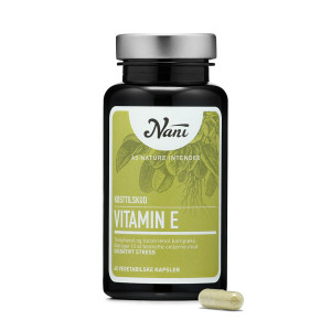 Nani Vitamin E Kosttilskud 60 stk