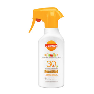 Carroten Family Face & Body Milk Trigger Spray SPF 30 270 ml