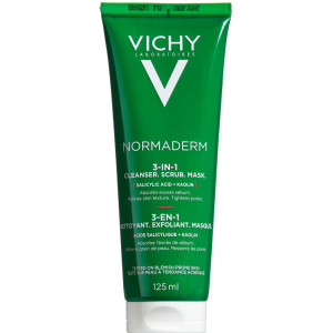 Vichy Normaderm 3-i-1 Cleanser + Scrub + Mask 125 ml