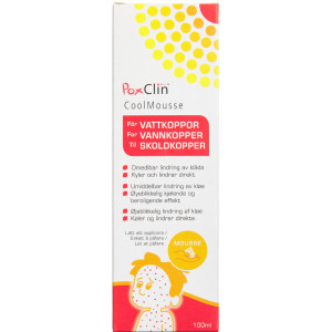 Poxclin Coolmousse Medicinsk udstyr 100 ml