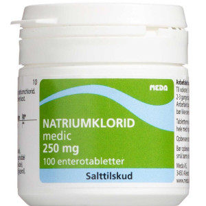 Viatris Natriumklorid 250 Mg Kosttilskud 100 stk
