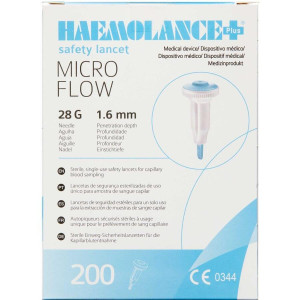 Haemolance Plus Lancetter Medicinsk udstyr 200 stk