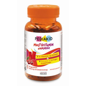 PEDIAKID Gummies Multivitamins Kosttilskud 60 stk