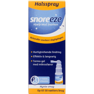 Snoreeze Spray Medicinsk udstyr 23,5 ml