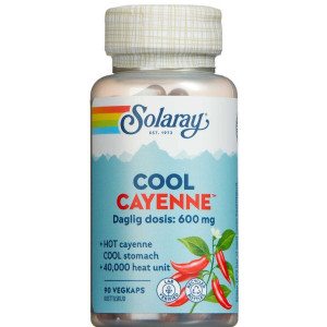 Solaray Cool Cayenne Kosttilskud 90 stk